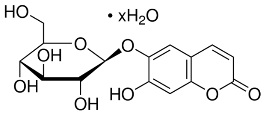 图片 七叶苷水合物 [秦皮甲素, 七叶灵]，Esculin hydrate；≥98%