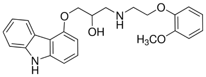 图片 卡维地洛，Carvedilol；Pharmaceutical Secondary Standard; Certified Reference Material