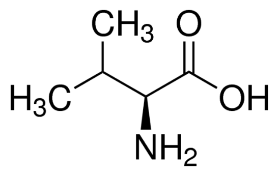 图片 L-缬氨酸，L-Valine；from non-animal source, meets EP, JP, USP testing specifications, suitable for cell culture, 98.5-101.0%