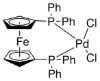 图片 [1,1′-双(二苯基膦)二茂铁]二氯化钯(II)，[1,1′-Bis(diphenylphosphino)ferrocene] dichloropalladium(II) [Pd(dppf)Cl2]；≥99%