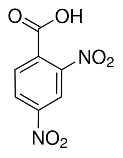 图片 2,4-二硝基苯甲酸，2,4-Dinitrobenzoic acid；96%