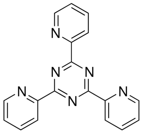 图片 2,4,6-三(2-吡啶基)-s-三嗪 [TPTZ]，2,4,6-Tris(2-pyridyl)-s-triazine；for spectrophotometric det. (of Fe), ≥98%