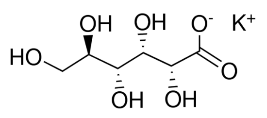 图片 葡萄糖酸钾，Potassium gluconate；≥99%