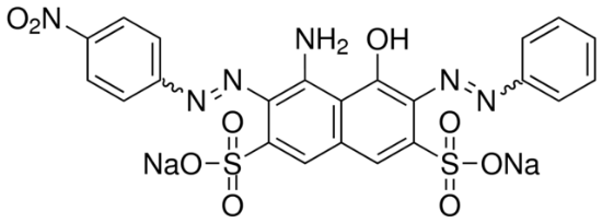 图片 萘酚蓝黑 [氨基黑10B]，Naphthol Blue Black；Dye content ~50 %