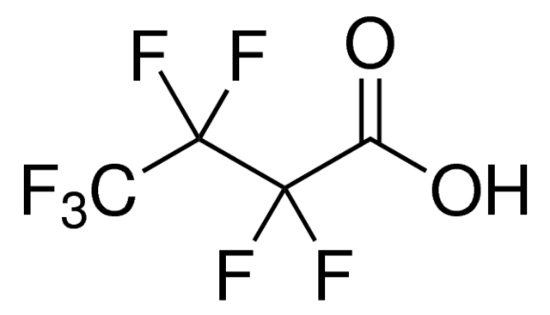 图片 七氟丁酸 [全氟丁酸]，Heptafluorobutyric acid [HFBA]；98%