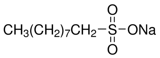 图片 1-壬烷磺酸钠，Sodium 1-nonanesulfonate；~98%