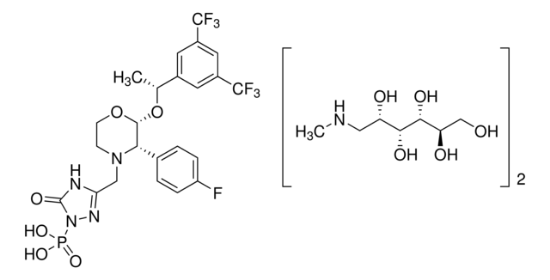 图片 福沙吡坦二甲葡胺，Fosaprepitant dimeglumine；≥98% (HPLC)