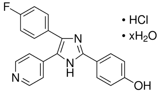 图片 SB202190单盐酸盐水合物，SB 202190 monohydrochloride hydrate；≥98% (HPLC)