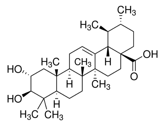 图片 科罗索酸，Corosolic acid；analytical standard, ≥85% (HPLC)