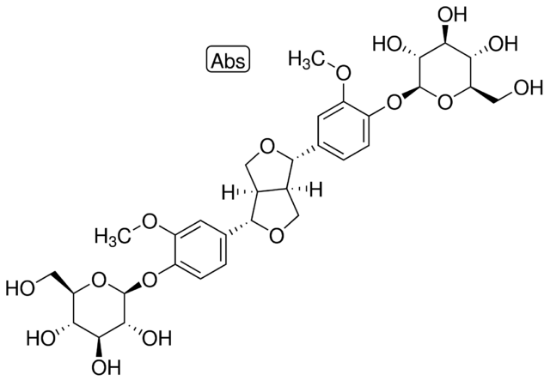 图片 松脂醇二葡萄糖苷，Pinoresinol diglucoside [PDG]；≥98% (HPLC)