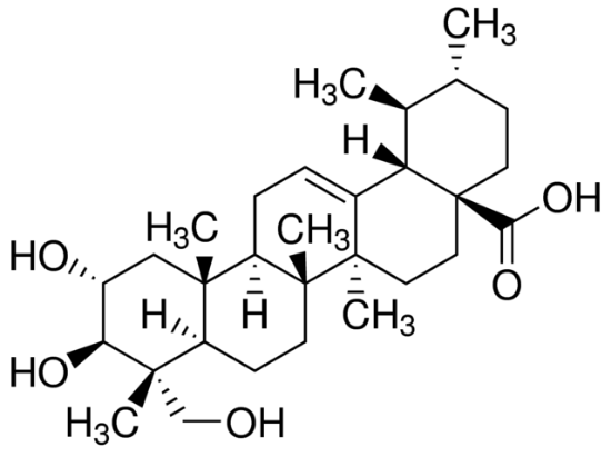 图片 积雪草酸 [亚细亚酸]，Asiatic acid [AA]；≥98% (HPLC), from Centella asiatica