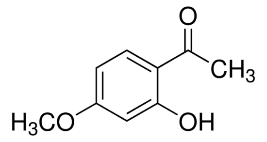 图片 2'-羟基-4'-甲氧基苯乙酮 [丹皮酚]，2′-Hydroxy-4′-methoxyacetophenone [Paeonol]；99%