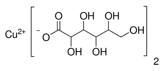 图片 D-葡萄糖酸铜(II)盐，Copper(II) D-gluconate；98%