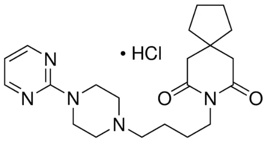 图片 丁螺环酮盐酸盐，Buspirone hydrochloride；≥99 %