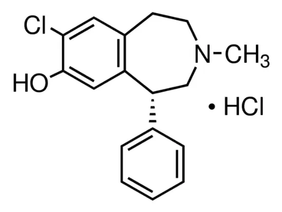 图片 R(+)-SCH23390盐酸盐，R(+)-SCH-23390 hydrochloride；≥98% (HPLC), solid