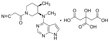 图片 托法替尼柠檬酸盐，Tofacitinib citrate；≥98% (HPLC)