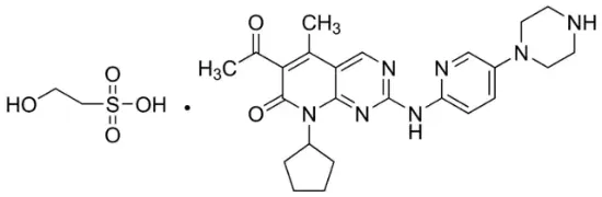 图片 羟乙基磺酸帕博西丽，PD 0332991 isethionate；≥98% (HPLC)