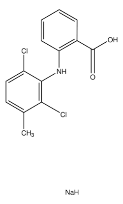 图片 甲氯芬那酸钠盐，Meclofenamic acid sodium salt；≥93% (HPLC)