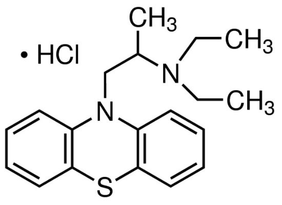 图片 爱普杷嗪盐酸盐，Ethopropazine hydrochloride；≥98% (HPLC), powder