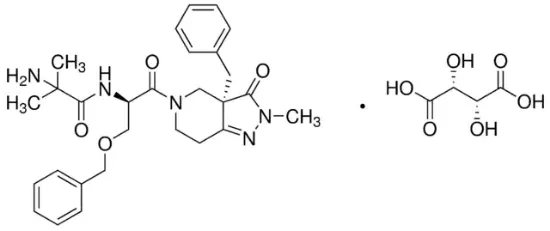 图片 卡普瑞林酒石酸盐，Capromorelin tartrate；≥98% (HPLC)