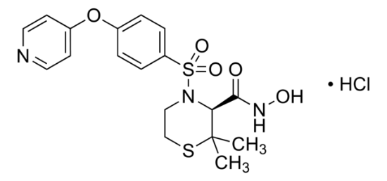 图片 普马司他盐酸盐，Prinomastat hydrochloride；≥95% (HPLC)