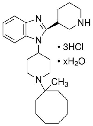 图片 MCOPPB三盐酸盐水合物，MCOPPB trihydrochloride hydrate；>98% (HPLC)