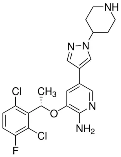 图片 (S)-克罗替尼 [克唑替尼]，(S)-Crizotinib；≥98% (HPLC)