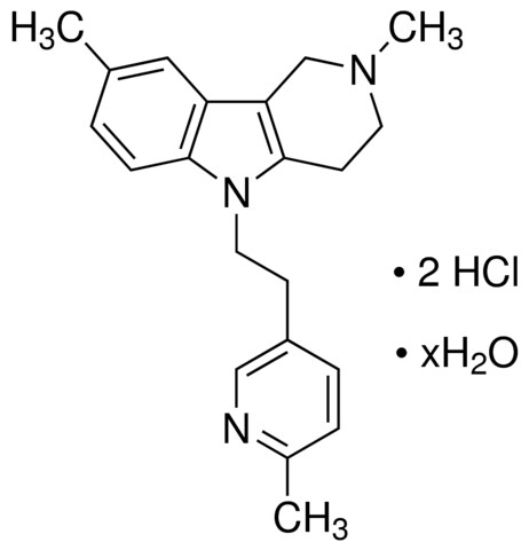 图片 Dimebon dihydrochloride hydrate；≥98% (HPLC)