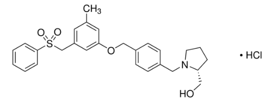 图片 PF543盐酸盐，PF-543 hydrochloride；≥98% (HPLC)