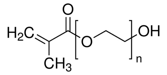 图片 聚(乙二醇)甲基丙烯酸酯，Poly(ethylene glycol) methacrylate [PEGMA]；average Mn 360, contains 500-800 ppm MEHQ as inhibitor