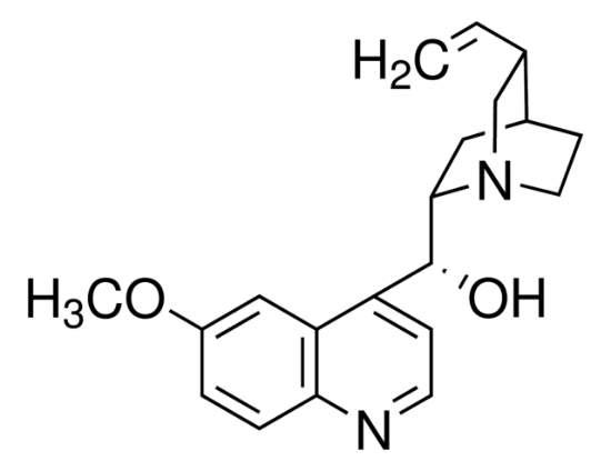 图片 奎宁；Quinine；suitable for fluorescence, anhydrous, ≥98.0% (dried material, NT)