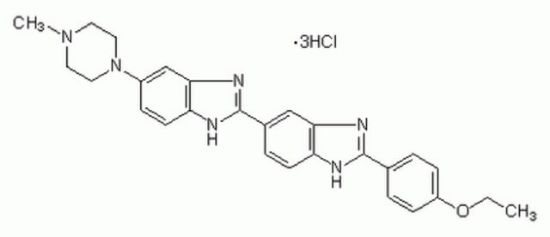 图片 赫斯特荧光染料33342，Bisbenzimide H 33342 Fluorochrome；≥95% (TLC)