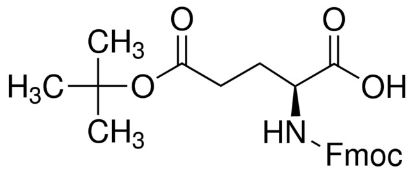 图片 Fmoc-O-叔丁基-L-谷氨酸，Fmoc-Glu(OtBu)-OH；≥98.0% (HPLC)