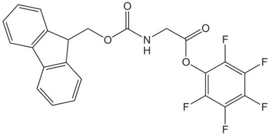 图片 Fmoc-甘氨酸五氟苯酯，Fmoc-Gly-Opfp；≥98.0% (HPLC)