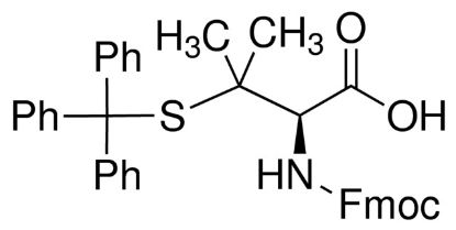 图片 Fmoc-S-三苯甲基-L-青霉胺，Fmoc-Pen(Trt)-OH；96%