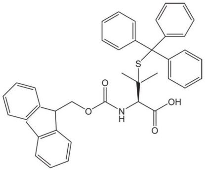 图片 Fmoc-S-三苯甲基-L-青霉胺，Fmoc-Pen(Trt)-OH；Novabiochem®, ≥98%