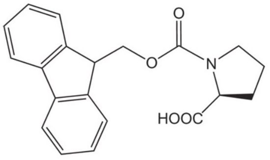 图片 Fmoc-L-脯氨酸，Fmoc-Pro-OH；Novabiochem®, ≥99.0% (a/a)