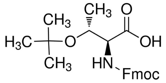 图片 Fmoc-O-叔丁基-L-苏氨酸，Fmoc-Thr(tBu)-OH；≥98.0% (HPLC)