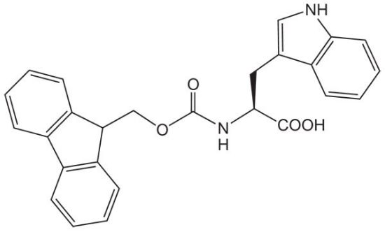 图片 Fmoc-L-色氨酸，Fmoc-Trp-OH；≥98.0% (HPLC)