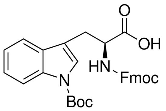 图片 芴甲氧羰酰-色氨酸，Fmoc-Trp(Boc)-OH；≥97.0% (HPLC)