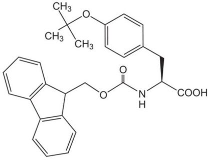 图片 Fmoc-O-叔丁基-L-酪氨酸，Fmoc-Tyr(tBu)-OH；Novabiochem®, ≥99.0% (a/a)