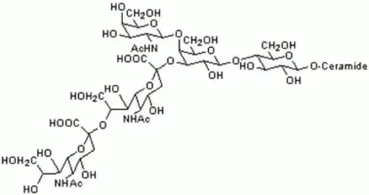 图片 双唾液酸三己糖神经节苷脂GD₂来源于人脑，Ganglioside GD₂, Disialo, Human Brain；Calbiochem