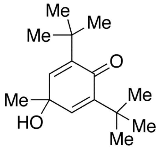 图片 2,6-二(叔丁基)-4-羟基-4-甲基-2,5-环己二烯-1-酮；2,6-Di(tert-butyl)-4-hydroxy-4-methyl-2,5-cyclohexadien-1-one