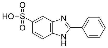 图片 2-苯基-5-苯并咪唑磺酸，2-Phenyl-5-benzimidazolesulfonic acid [Ensulizole]；analytical standard, ≥98.0% (HPLC)