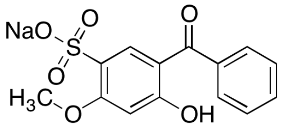 图片 2-羟基-4-甲氧基二苯甲酮-5-磺酸钠，2-Hydroxy-4-methoxybenzophenone-5-sulfonic Acid Sodium Salt