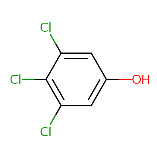 图片 3,4,5-三氯苯酚，3,4,5-Trichlorophenol；analytical standard, ≥97%