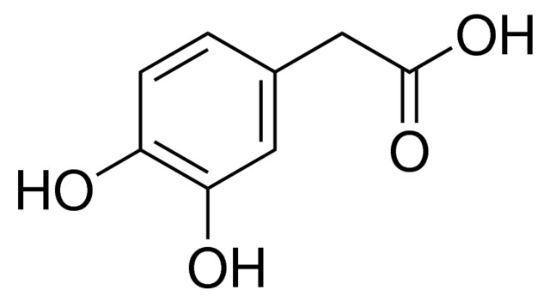 图片 3,4-二羟基苯乙酸 [高原儿茶酸]，3,4-Dihydroxyphenylacetic acid [DOPAC]；analytical standard, 97.0-103.0% (T)