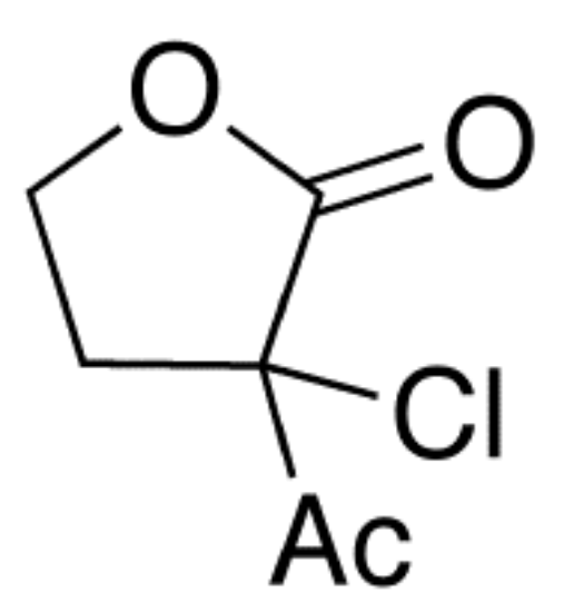 图片 3-乙酰基-3-氯-四氢呋喃-2-酮，3-Acetyl-3-chlorodihydrofuranone