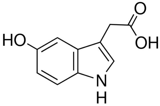 图片 5-羟基吲哚-3-乙酸，5-Hydroxyindole-3-acetic acid [5-HIAA]；analytical standard, ≥98% (HPLC)