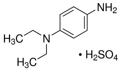 图片 N,N-二乙基-对苯二胺硫酸盐，N,N-Diethyl-p-phenylenediamine sulfate salt；for spectrophotometric det. of S2-, Cl2, ≥99.0%